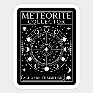 This Meteorite Collector Achondrite Martian Meteorite Meteorite Sticker